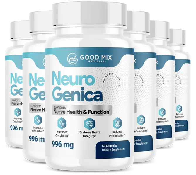 NeuroGenica six-bottle package