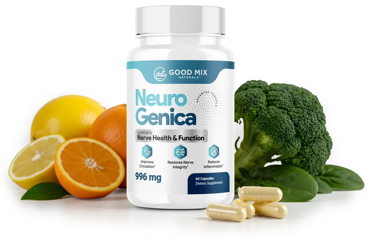 NeuroGenica nerve health supplement package
