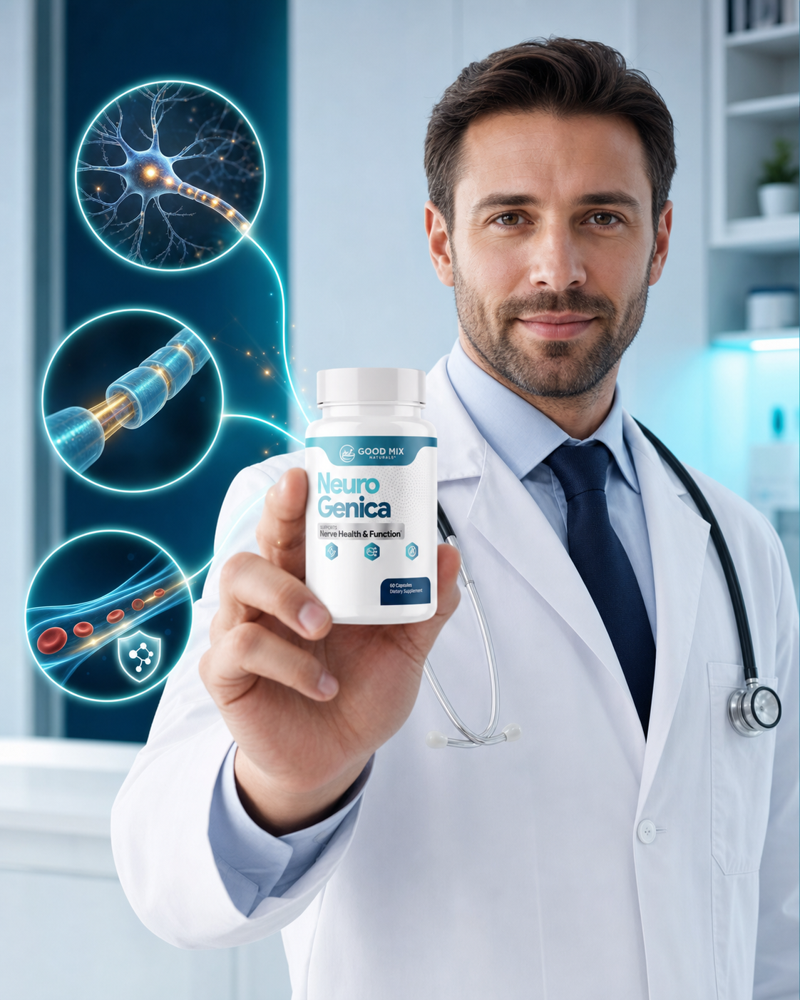 NeuroGenica daily nerve wellness routine